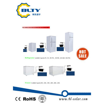 Neues Produkt Solar Kühlschrank 93L 140L 190L 230L 282L